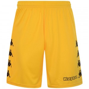 Kids' Kappa 4 Football Curchet Shorts Yellow | ED9651238