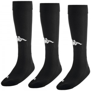 Kids' Kappa 4 Football Penao 3pack Socks Black | AT3271695