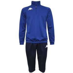 Kids' Kappa 4 Football Wranzon Tracksuit Blue | DP0379215