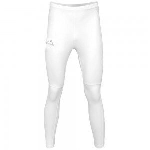 Kids' Kappa 4 Skin Kombat Niquie Pants White | JB0624731