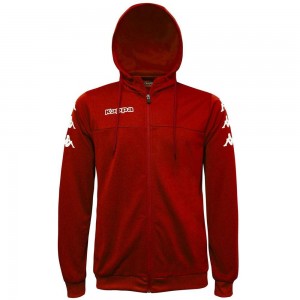 Kids' Kappa 4 Soccer Bivarov Hoodie Red | BV5710842