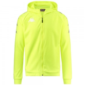 Kids' Kappa 4 Soccer Tortona Hoodie Green | LX7413589