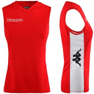 Kids' Kappa 4 Volley Amila Tank Top Red | SP2687105