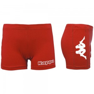 Kids' Kappa 4 Volley Ashiro Shorts Red | FX2034917