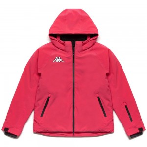 Kids' Kappa 6 Cento 686 Kid Jacket Pink | KG5637914