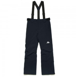 Kids' Kappa 6 Cento 689 Kid Pants Black | SH0982674