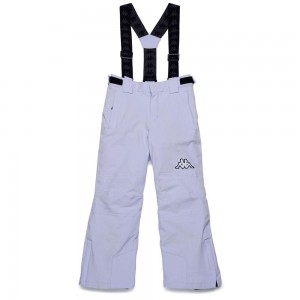 Kids' Kappa 6 Cento 689 Kid Pants Purple | MI7840293