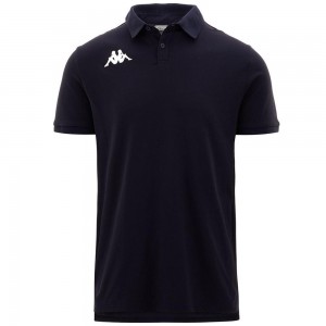 Kids' Kappa Fimas Polo Shirt Navy | ZN2146738