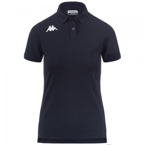 Kids' Kappa Findy Polo Shirt Navy | XR4051372