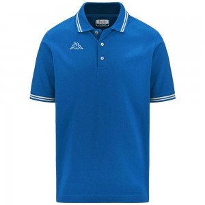 Kids' Kappa Logo Maltax 5 Mss Polo Shirt Blue | KB9147253