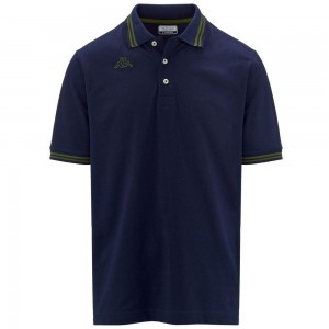 Kids' Kappa Logo Maltax 5 Mss Polo Shirt Blue | SF9086374