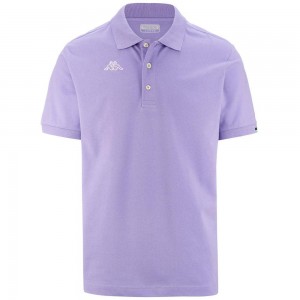 Kids' Kappa Logo Maltaxita Mss Polo Shirt Purple | CP8950213