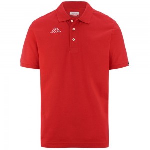 Kids' Kappa Logo Maltaxita Mss Polo Shirt Red | GD8643591