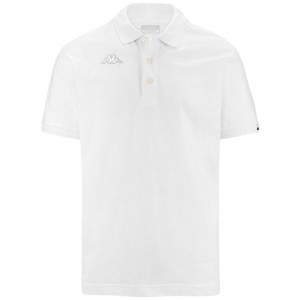 Kids' Kappa Logo Maltaxita Mss Polo Shirt White | JN0395821