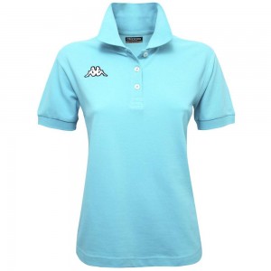 Kids' Kappa Logo Sharas Wss Polo Shirt Blue | KU8273916