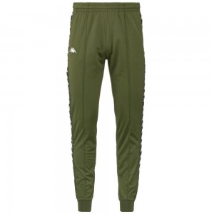 Men Kappa 222 Banda Rastoria Slim Pants Green | OC1793052