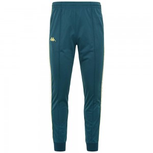 Men Kappa 222 Banda Rastoria Slim Pants Green | MU5248619