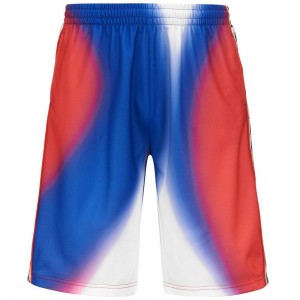 Men Kappa 222 Banda Saio 2 Graphik Shorts Blue | SC7965014