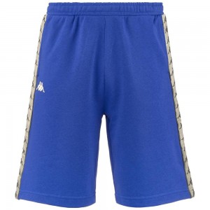 Men Kappa 222 Banda Treads Shorts Blue | YF1284596