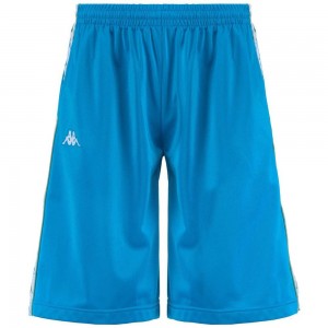 Men Kappa 222 Banda Treadwellzi Shorts Blue | VL8249567