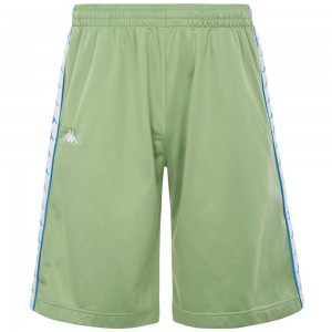 Men Kappa 222 Banda Treadwellzi Shorts Green | SE7236918