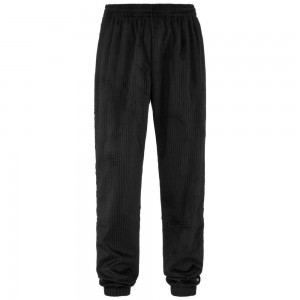 Men Kappa 222 Banda Volt Pants Black | UD8402135