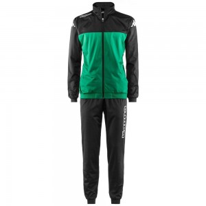 Men Kappa 4 Football Alfon Tracksuit Black | UV4691532