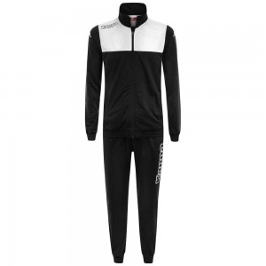 Men Kappa 4 Football Alfon Tracksuit Black | NO6948302