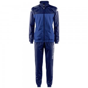 Men Kappa 4 Football Alfon Tracksuit Blue | LU2695184