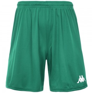 Men Kappa 4 Football Borgo Shorts Green | TX1637984