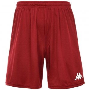 Men Kappa 4 Football Borgo Shorts Red | HP6097482