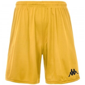 Men Kappa 4 Football Borgo Shorts Yellow | TF1860942