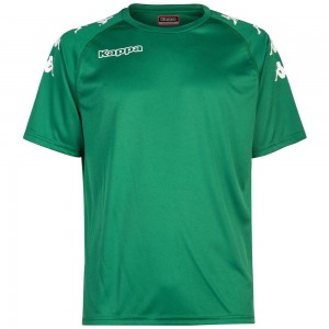 Men Kappa 4 Football Castolo Jersey Green | NQ5380624