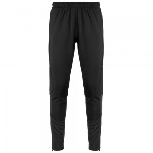 Men Kappa 4 Football Darente Pants Black | FB0754216