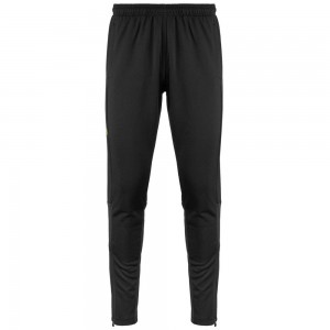 Men Kappa 4 Football Darente Pants Black | EQ9376851