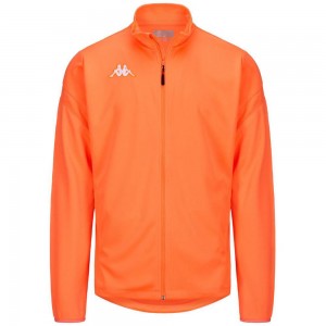 Men Kappa 4 Football Dolvio Jacket Orange | VC6402871