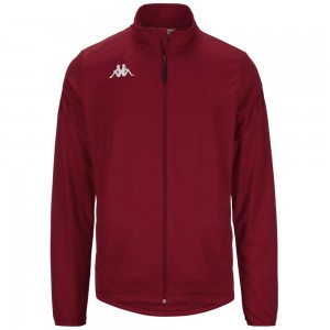 Men Kappa 4 Football Dolvio Jacket Red | GA0539412