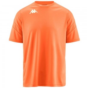 Men Kappa 4 Football Dovo Jersey Orange | OJ8095637