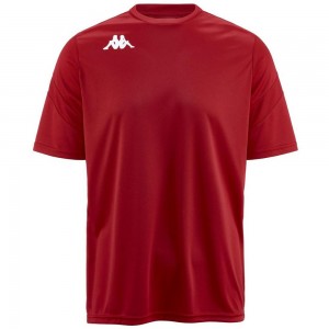 Men Kappa 4 Football Dovo Jersey Red | TP8413726