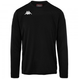 Men Kappa 4 Football Dovol Jersey Black | CP8024936