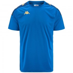 Men Kappa 4 Football Gianto Jersey Blue | UA4087562