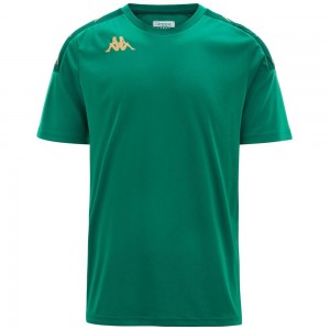 Men Kappa 4 Football Gianto Jersey Green | LG4135809