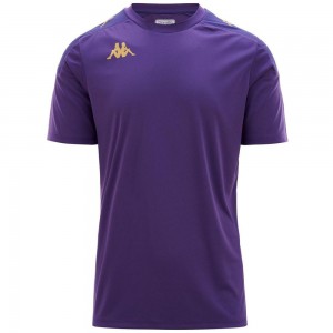 Men Kappa 4 Football Gianto Jersey Purple | HT4569823