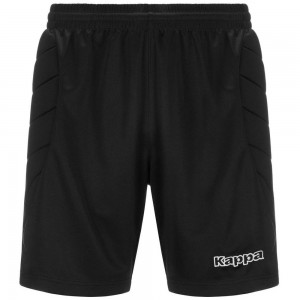 Men Kappa 4 Football Gk Shorts Shorts Black | BM2591480