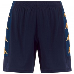 Men Kappa 4 Football Gondo Shorts Navy | LD1530794