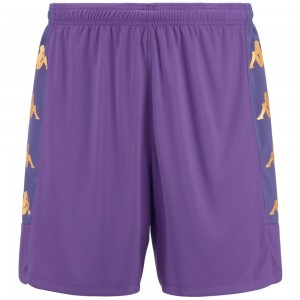 Men Kappa 4 Football Gondo Shorts Purple | DM4369287