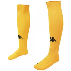 Men Kappa 4 Football High 1pack Socks Yellow | BN6049512