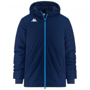 Men Kappa 4 Football Namberon Jacket Blue | VK6841592