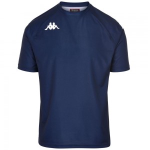 Men Kappa 4 Football Narsatex Jersey Navy | HY7928053