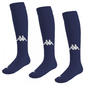 Men Kappa 4 Football Penao 3pack Socks Navy | IO0327964